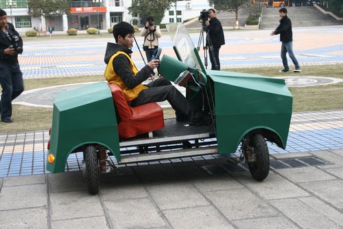 传说中可横着开螃蠏车