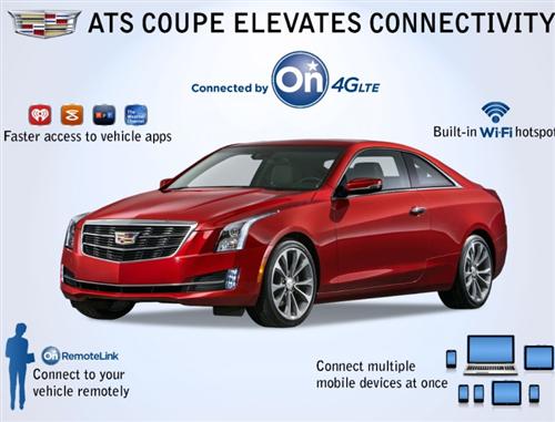 凯迪拉克为新车搭载4G网络和app商店