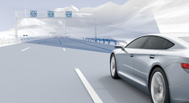 自动驾驶，博世道路特征,自动驾驶定位，高精度地图，车载环境传感器
