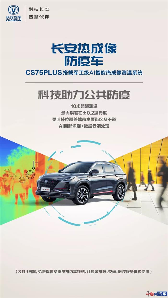 CS75PLUS,热成像防疫车，热成像测温